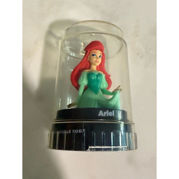 Disney Princess Ariel Little Mermaid Good 2 Grow Podz Drink Topper Stackable Top - Picture 5 of 10